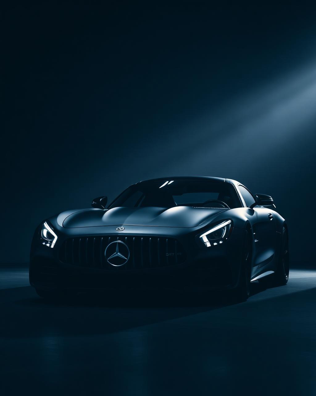 Affalterbach Black — AMG campaign visual