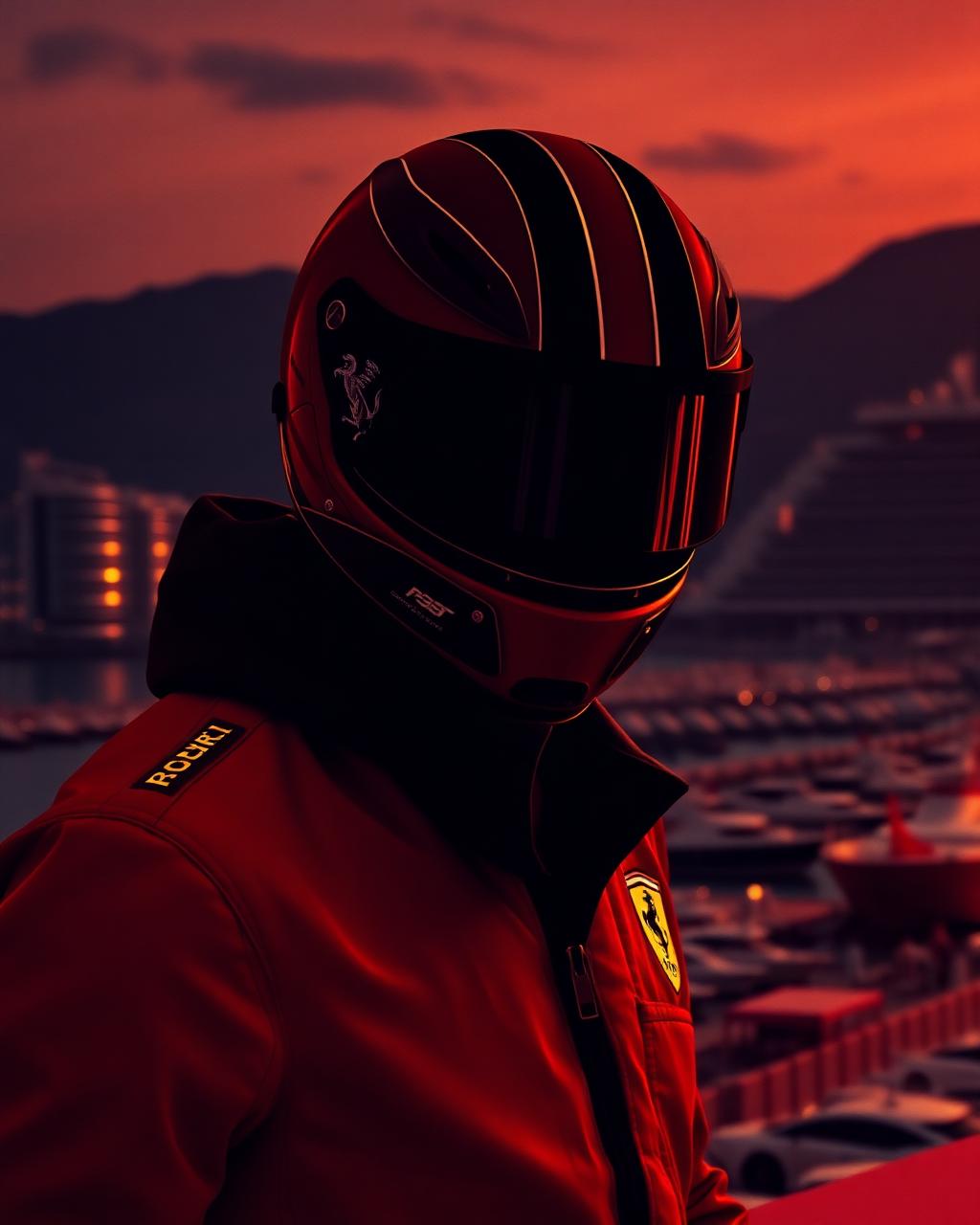 Monaco Noir campaign visual
